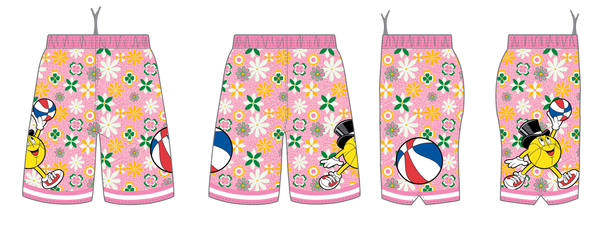 Pocketed Short / Pink/White / YS