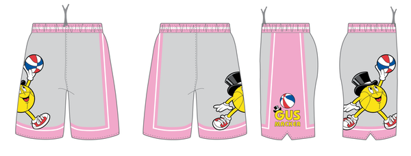 Pocketed Short / Grey/Pink/White / YS