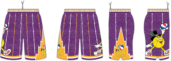 Pocketed Short / Purple/Gold/White / YS
