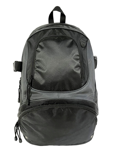 Shirts & Skins Black Travel Backpack