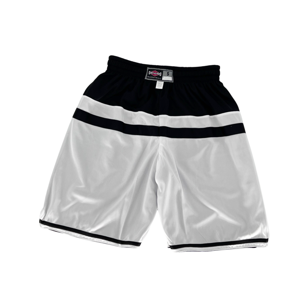 Shirts & Skins Black/White All-Star Reversible Basketball Short