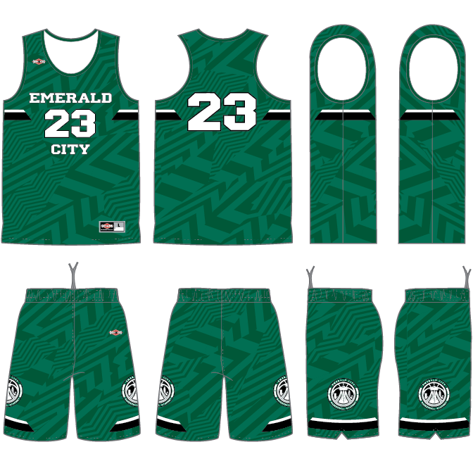 Basketball Uniform COLO Boston - Custom Team Jerseys & Shorts