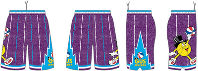 Macker Raptors Elephant 2024 Jumpman Pocketed Short