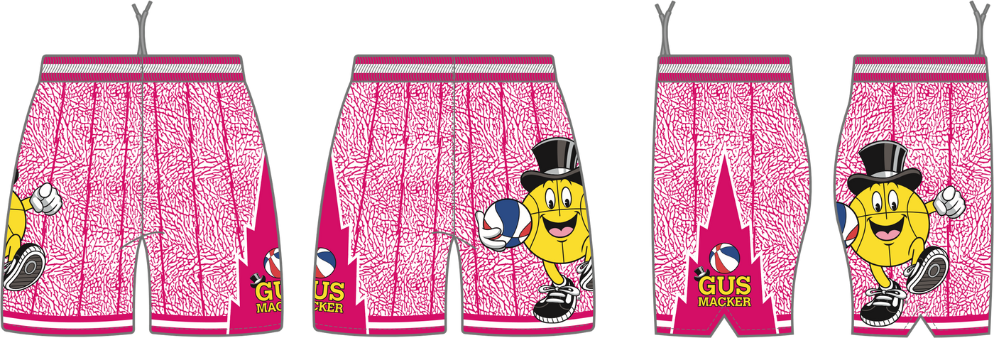 Macker Raptors Elephant Marching Pocketed Short