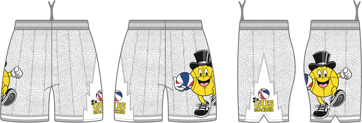 Macker Raptors Elephant Marching Pocketed Short