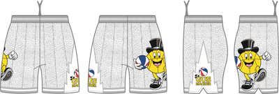 Macker Raptors Elephant Marching Pocketed Short