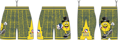 Macker Raptors Elephant Marching Pocketed Short