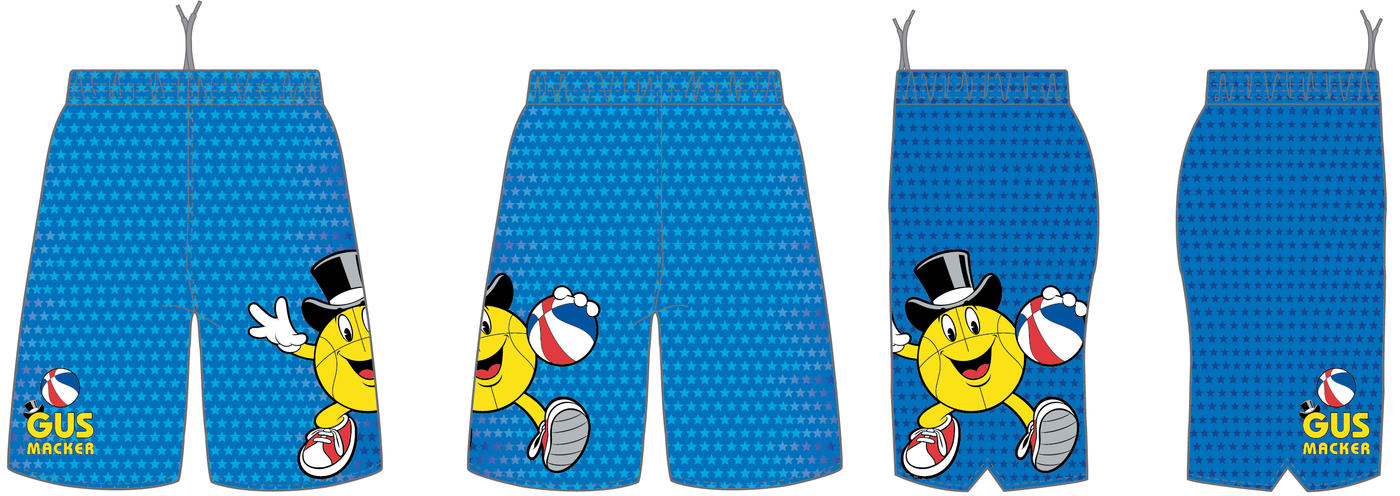 Macker Star Gradient Pocketed Short