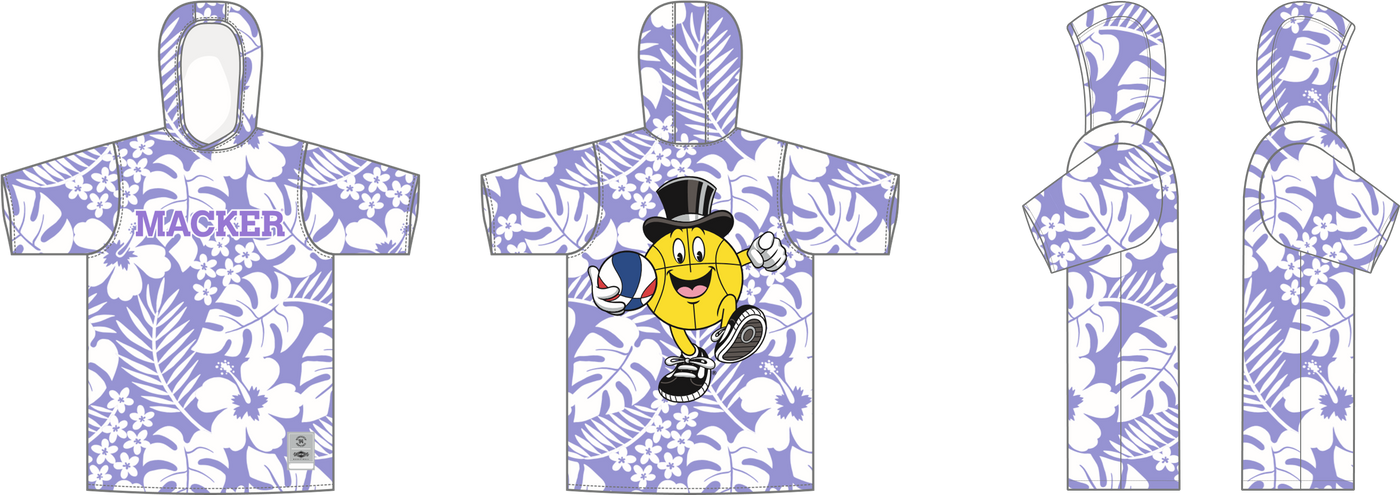 Macker Tropical Hooded Short Sleeve Shirt