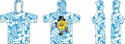 Macker Tropical Hooded Short Sleeve Shirt