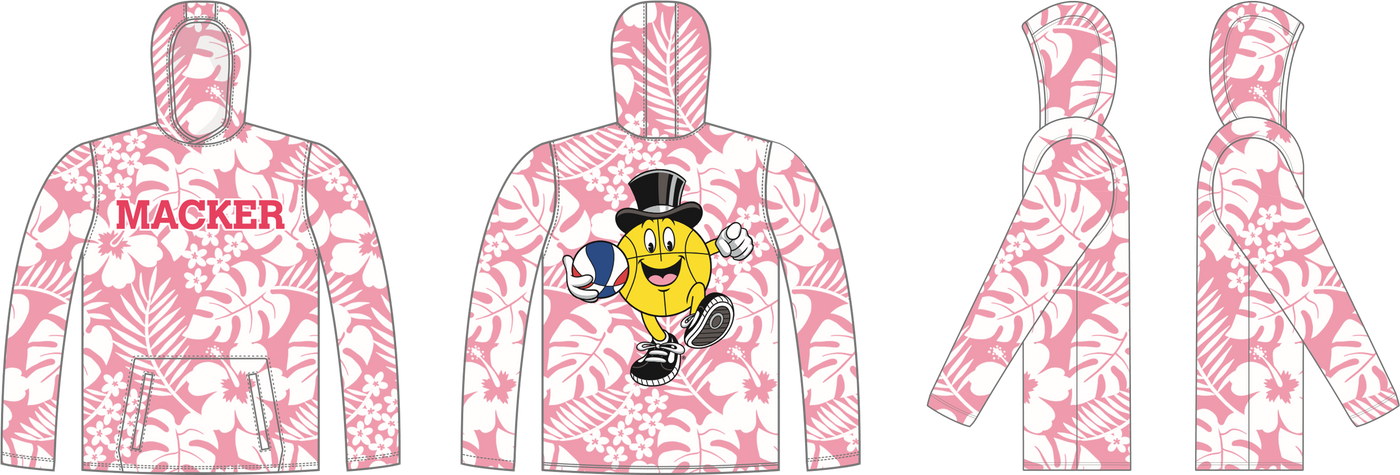 Macker Tropical Lightweight Hoodie