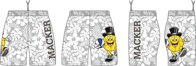 Macker Tropical Pocketed Short