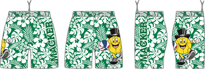 Macker Tropical Pocketed Short