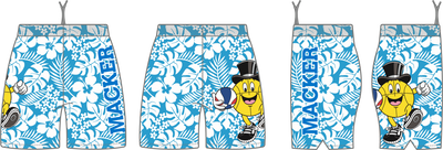 Macker Tropical Pocketed Short