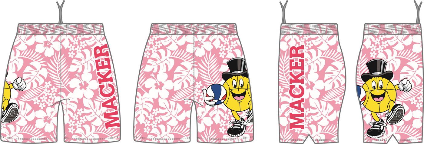 Macker Tropical Pocketed Short