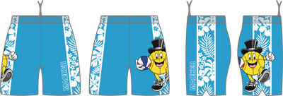 Macker Tropical Side Panel Pocketed Short