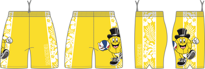 Macker Tropical Side Panel Pocketed Short