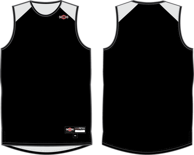 Shirts & Skins Black/Off-White Hybrid Reversible Jersey