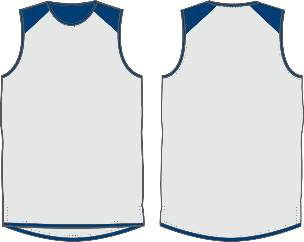 Shirts & Skins Navy/Off-White Hybrid Reversible Jersey