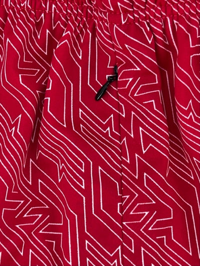 Banner Athletics Scarlet/White Digi Training Short