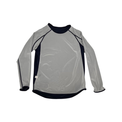 Shirts & Skins Basketball Navy/White Hybrid "One Layer" Reversible L/S Shooting Shirt