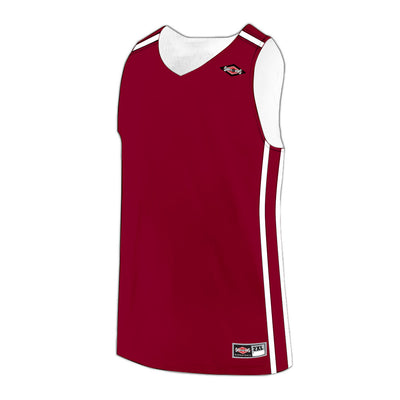 Shirts & Skins Cardinal/White League Reversible Jersey