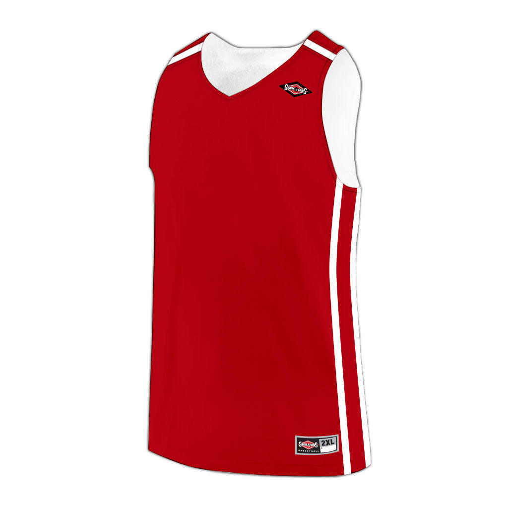 Shirts & Skins Scarlet/White League Reversible Jersey