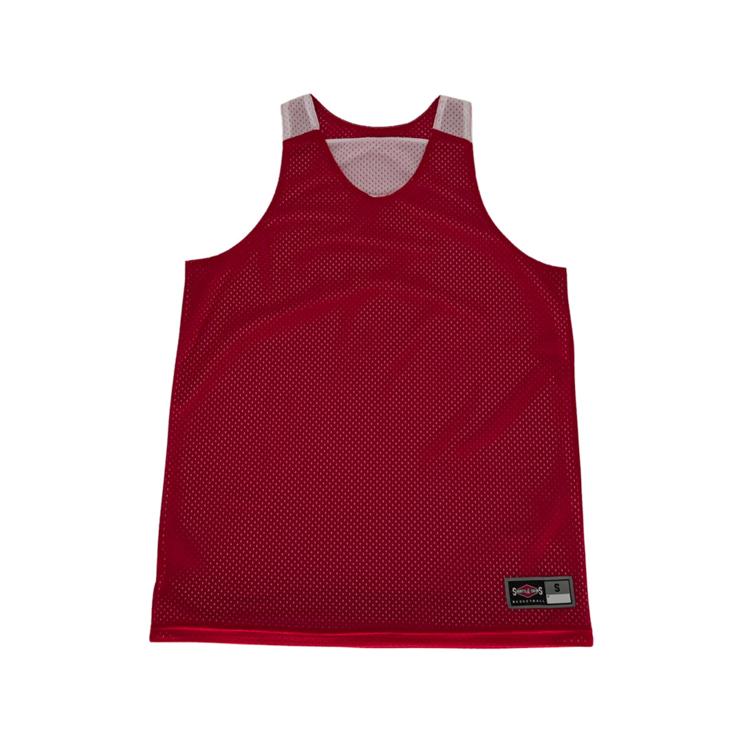 Shirts & Skins Scarlet/White Prospect Reversible Jersey