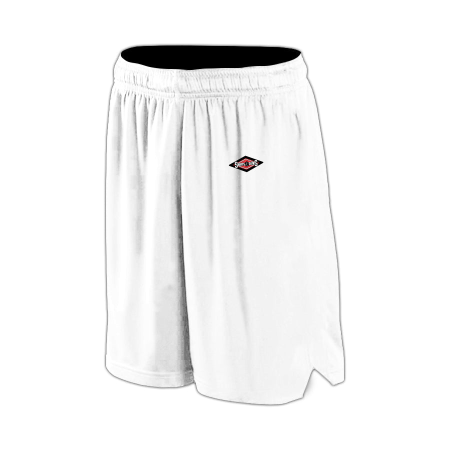 Shirts & Skins Black/White League Reversible Basketball Short