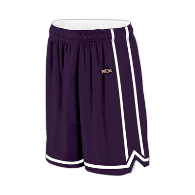 Shirts & Skins Purple/White League Reversible Short