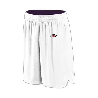 Shirts & Skins Purple/White League Reversible Basketball Short