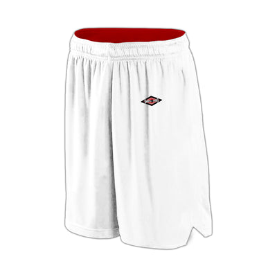 Shirts & Skins Scarlet/White League Reversible Basketball Short