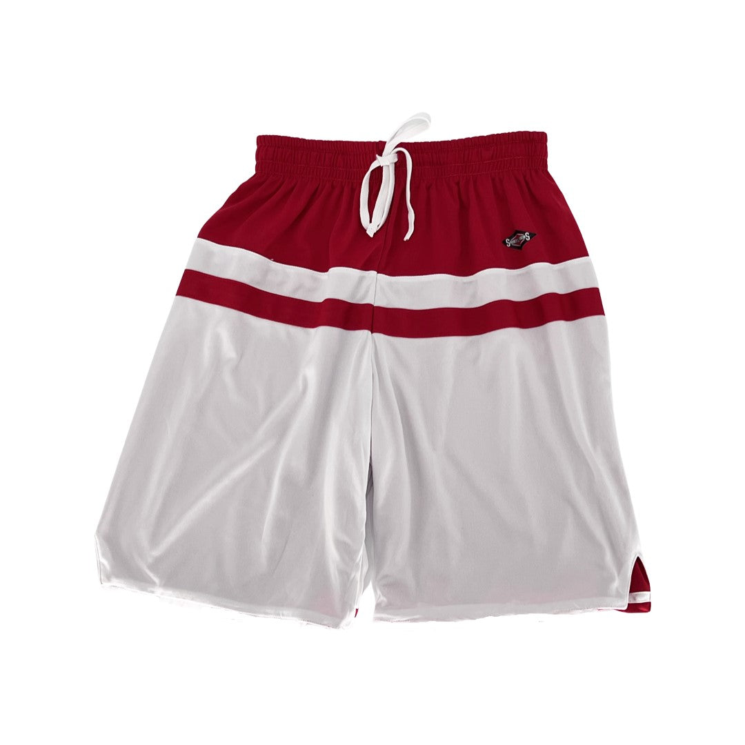 Shirts & Skins Scarlet/White All-Star Reversible Basketball Short
