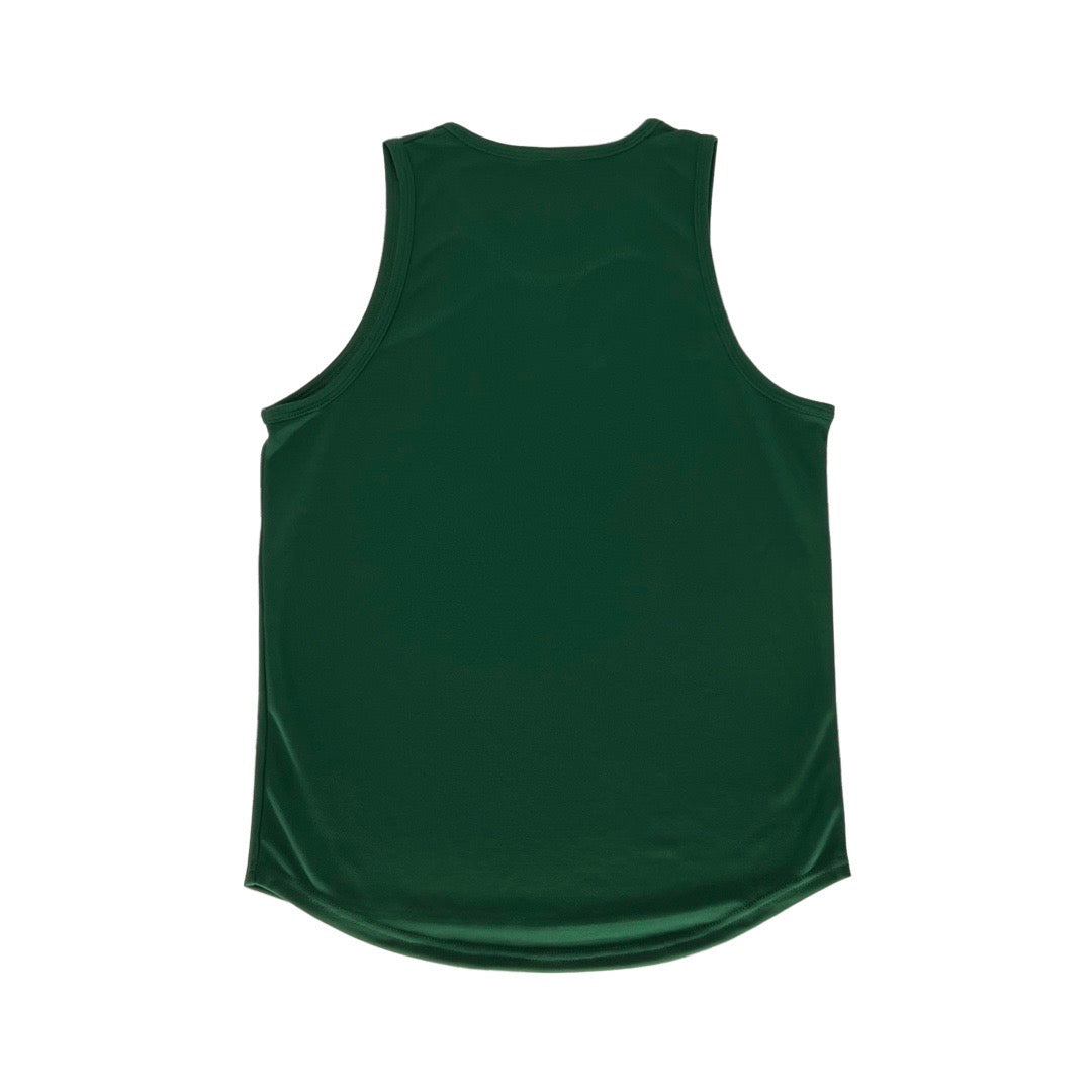 Shirts & Skins Basketball Dark Green Core Tank-Top